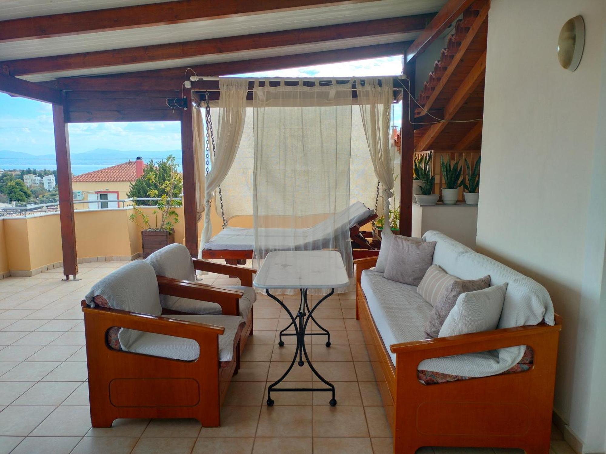 شقة House With Wonderful View ليفكاندي شالكيداس المظهر الخارجي الصورة